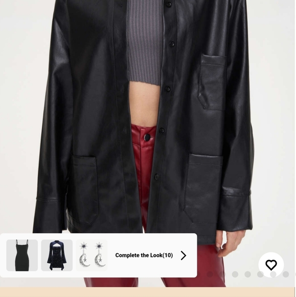 NWT Cider leather jacket - Picture 4 of 4